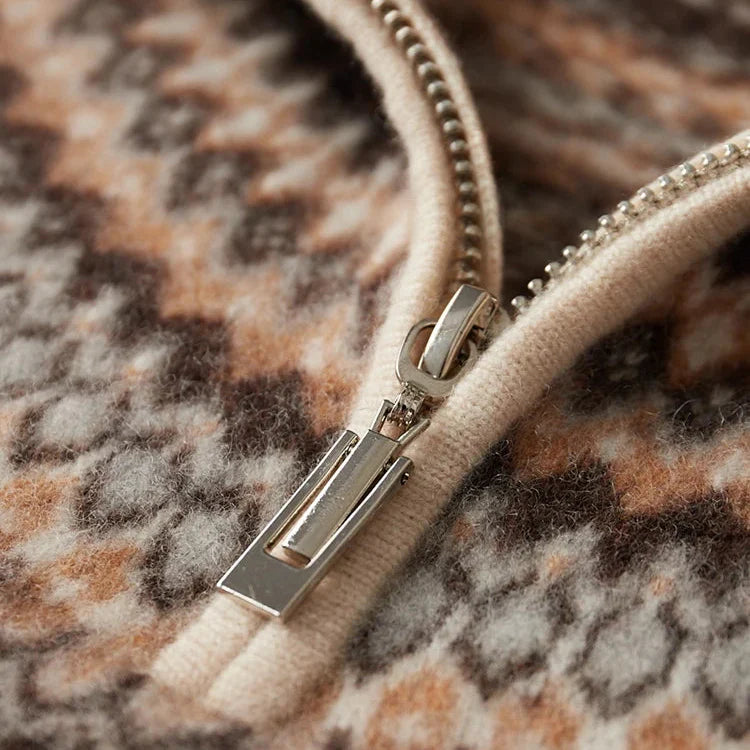 Elegante Kasjmier Zip Sweater