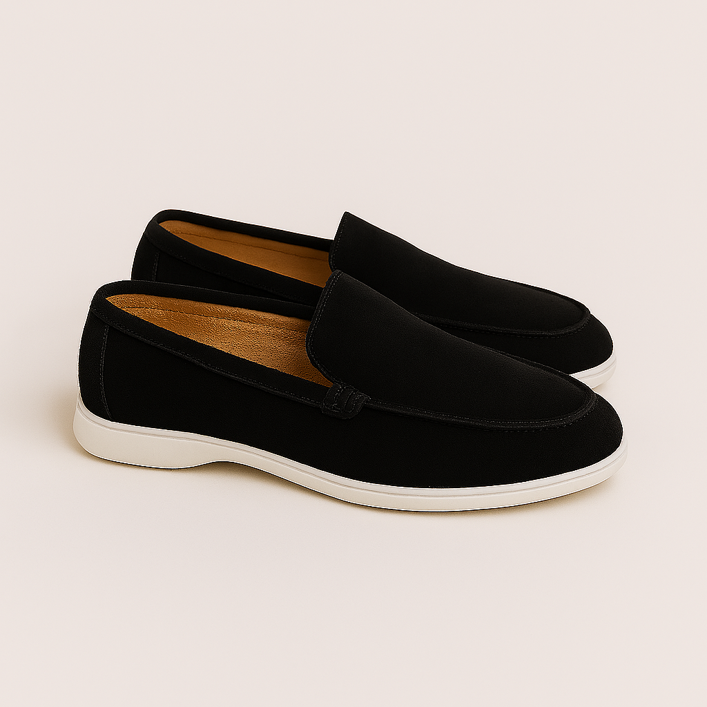 Elegante suède loafers