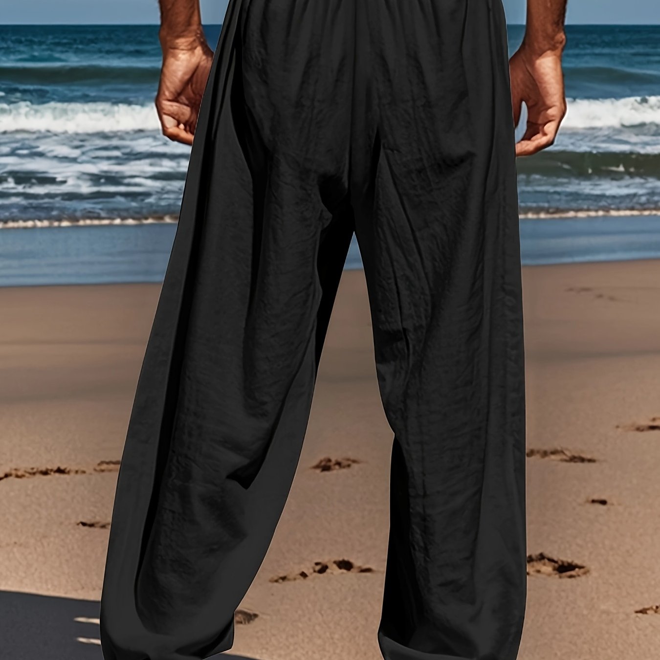 Casual linnen broek