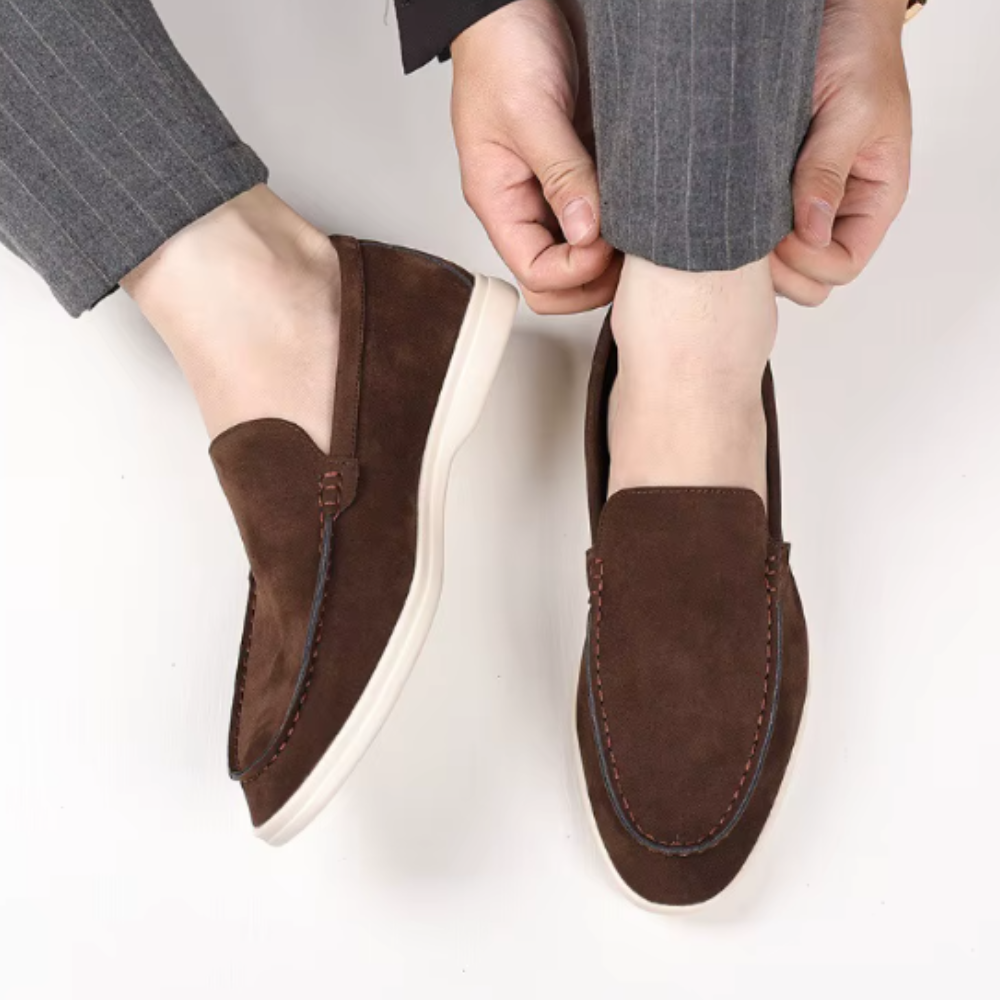 Klassieke suède Loafers