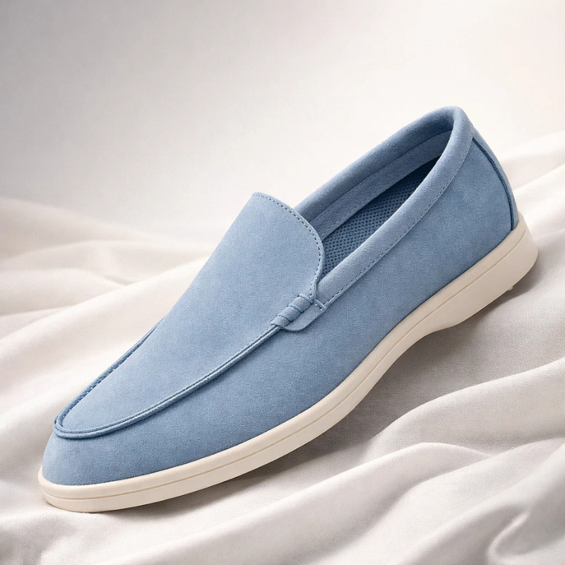 Elegante suède loafers