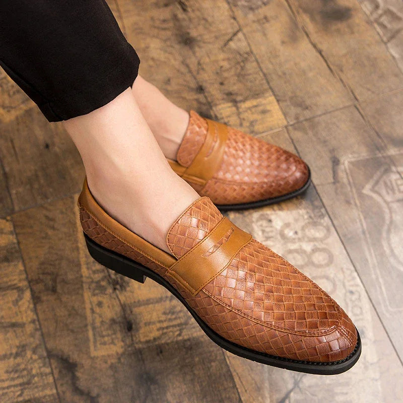 Elegante Geweven Loafers