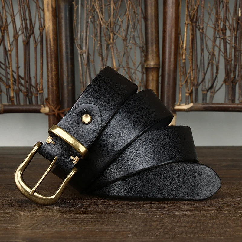 Leren riem