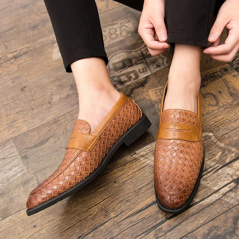 Elegante Geweven Loafers