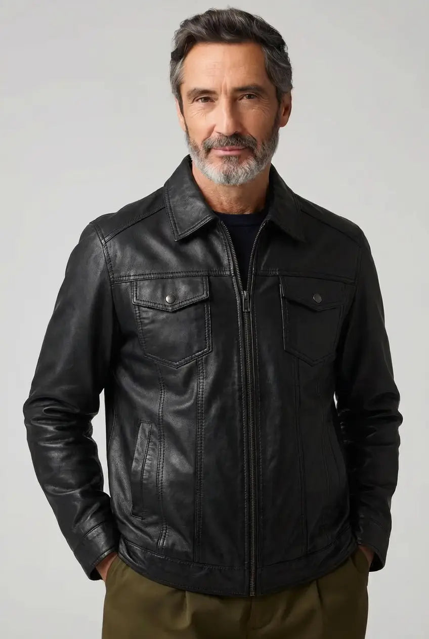 Givalli - Elegante Leren Jas