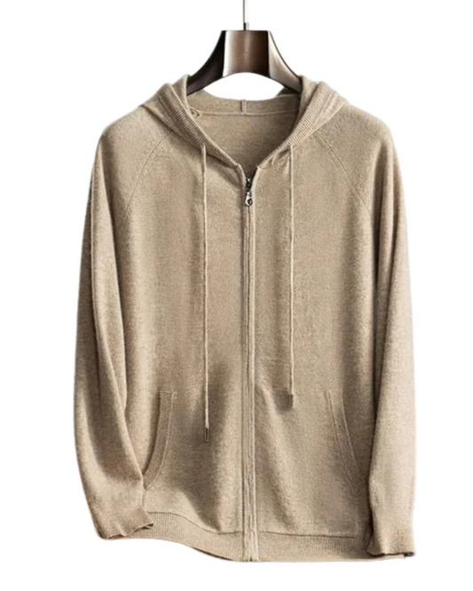 Courchevel Kasjmier vest met capuchon