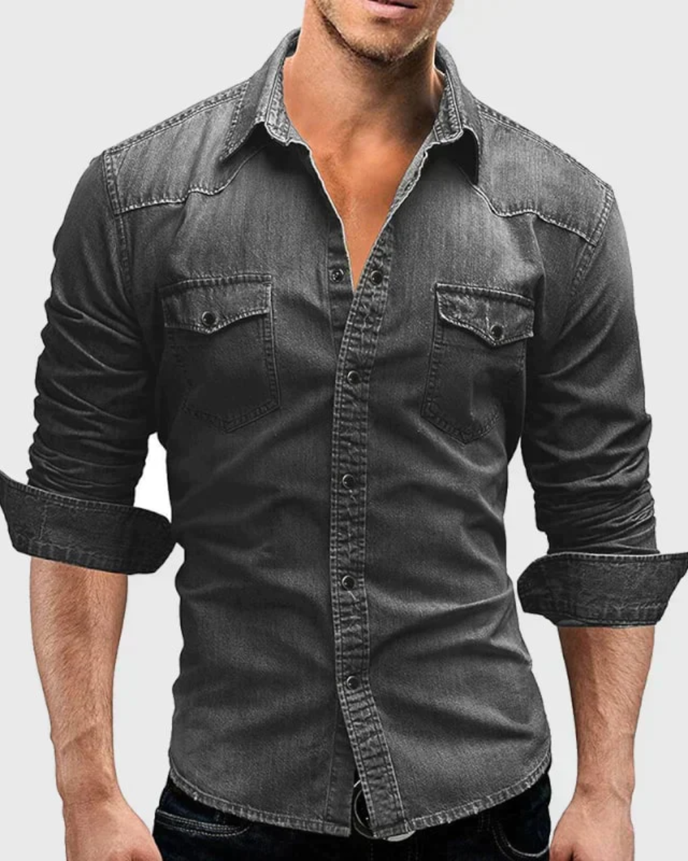 Denim shirt