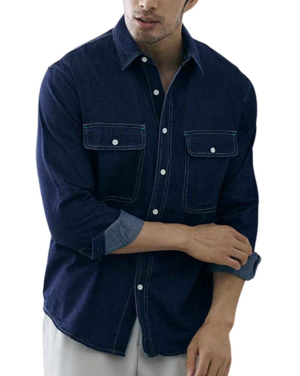 Klassiek denim shirt