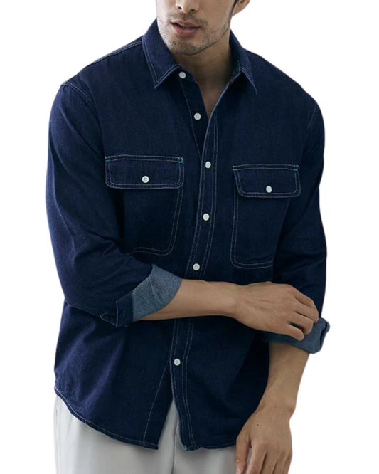 Klassiek denim shirt