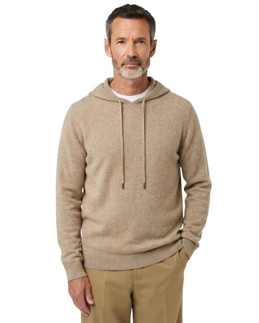 Elegante hoodie van Australische wol