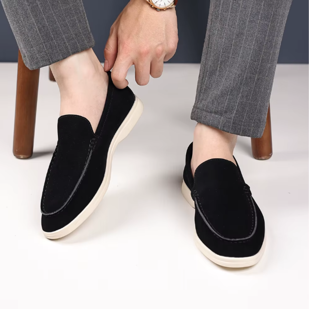 Luxe suède Loafers