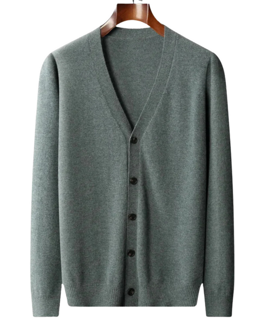 Gebreid vest van Faunus Merino Wol