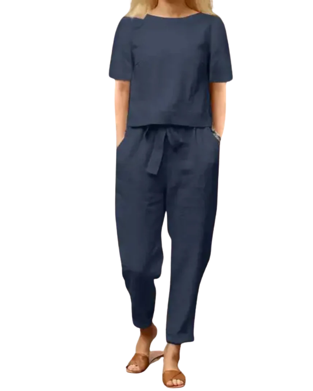 Elegant Katoenen Damesset