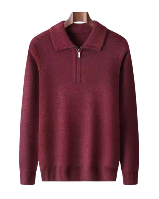 Gstaad Kasjmier Sweater met Kwartrits