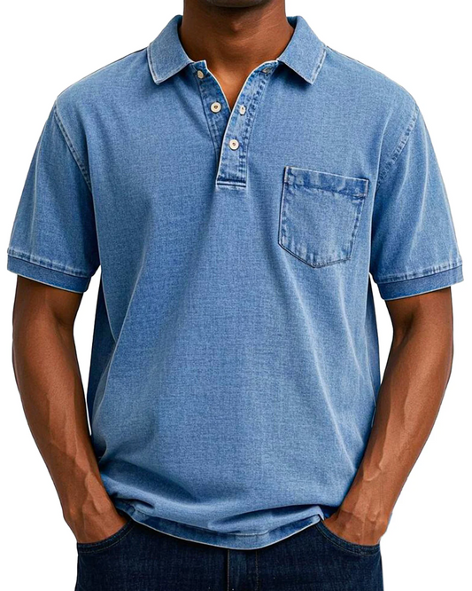 Vintage herenpolo