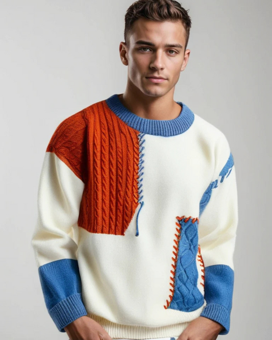Amadeo Patchwork Trui