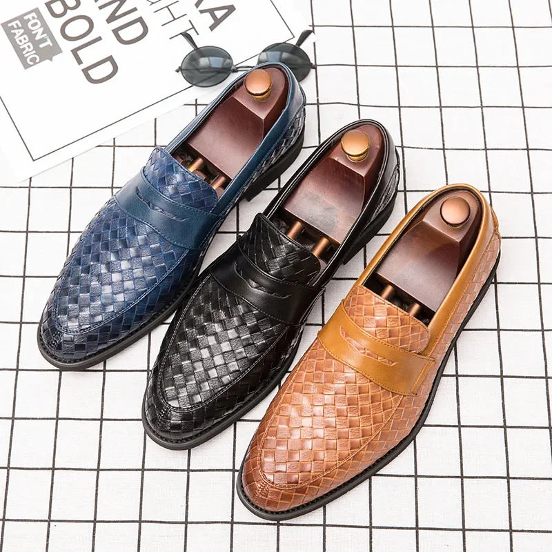 Elegante Geweven Loafers