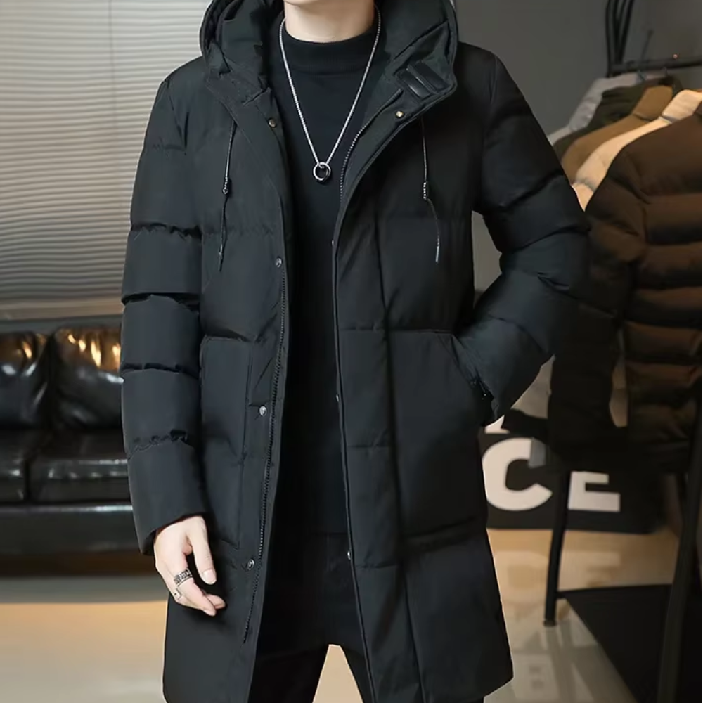 Elegante lange winterjas