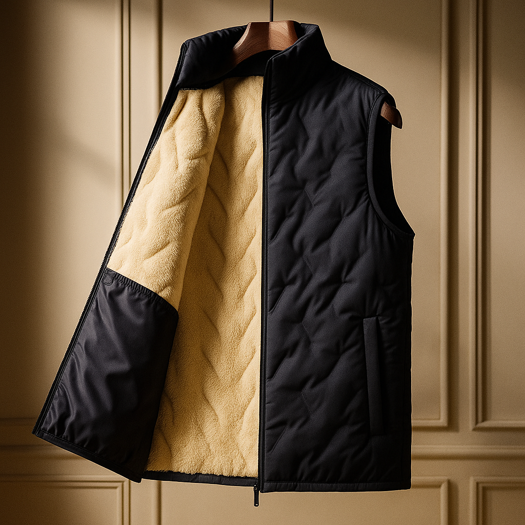 Elegant Sherpa Vest