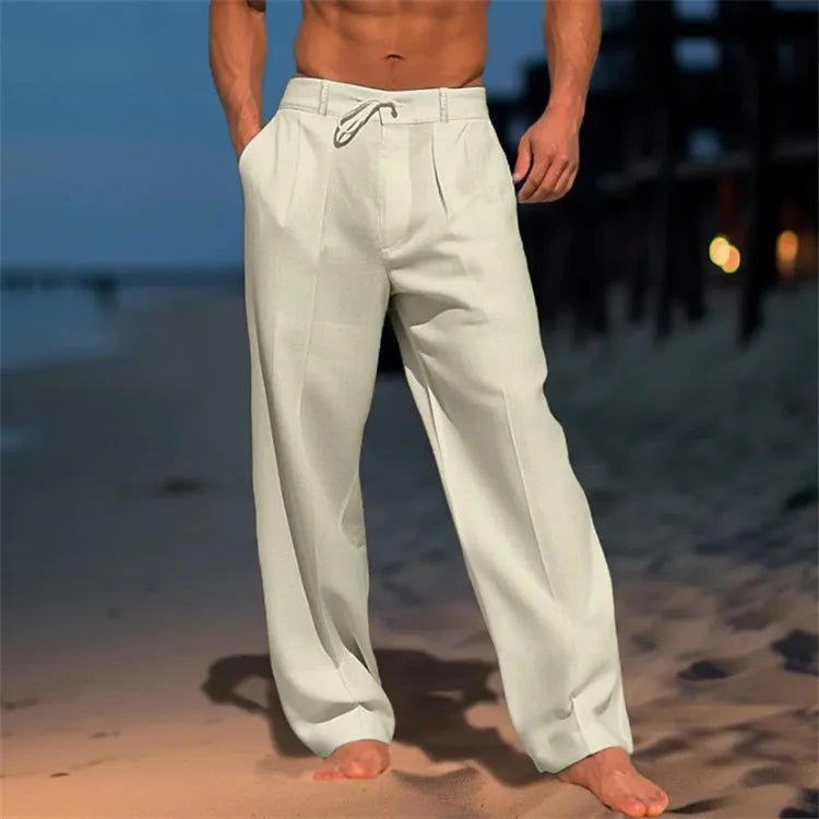 Elegante katoenen broek