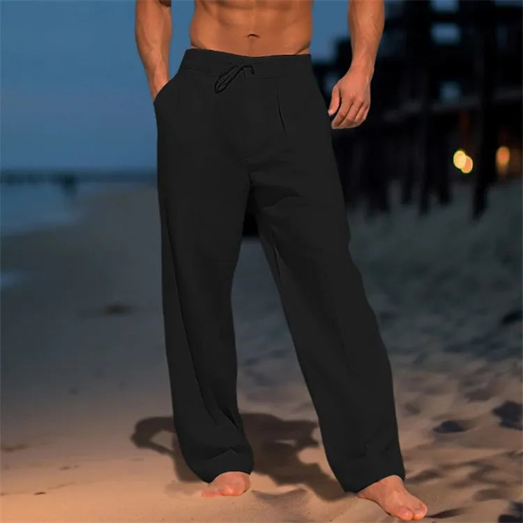 Elegante katoenen broek