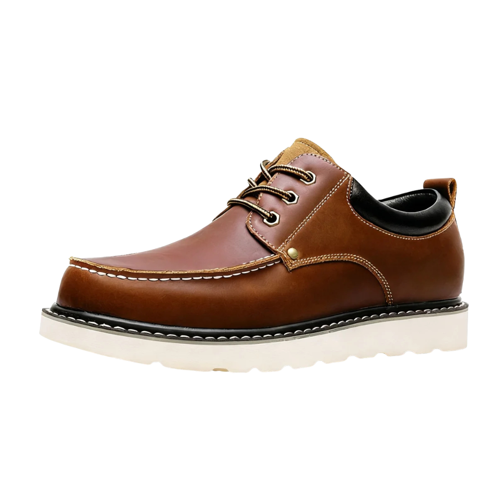 Retro casual leren schoenen