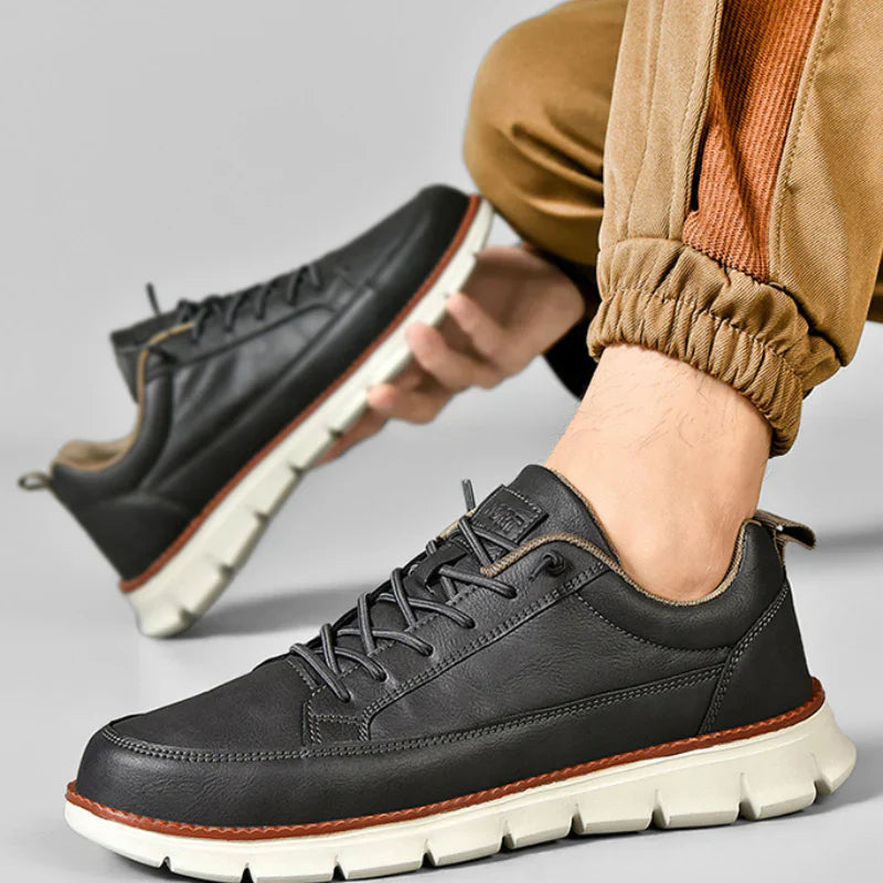 Leren herenschoenen