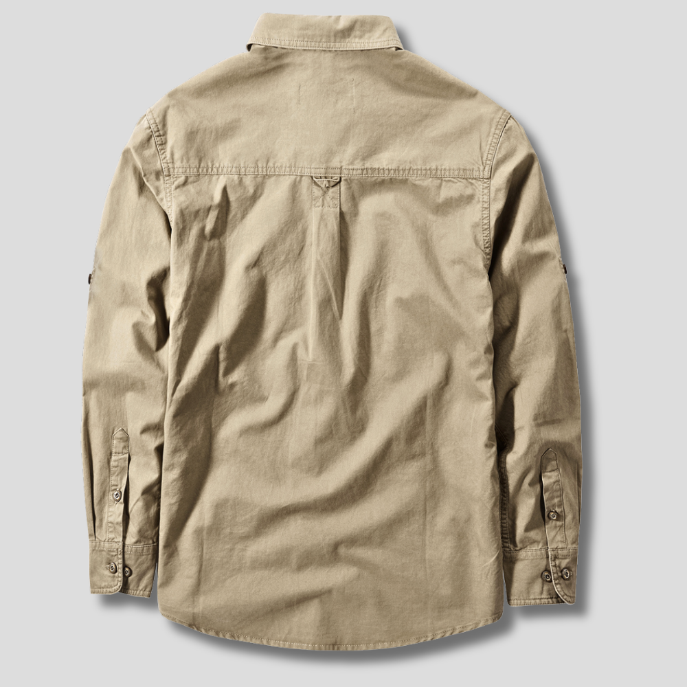 Katoenen Cargo Shirt