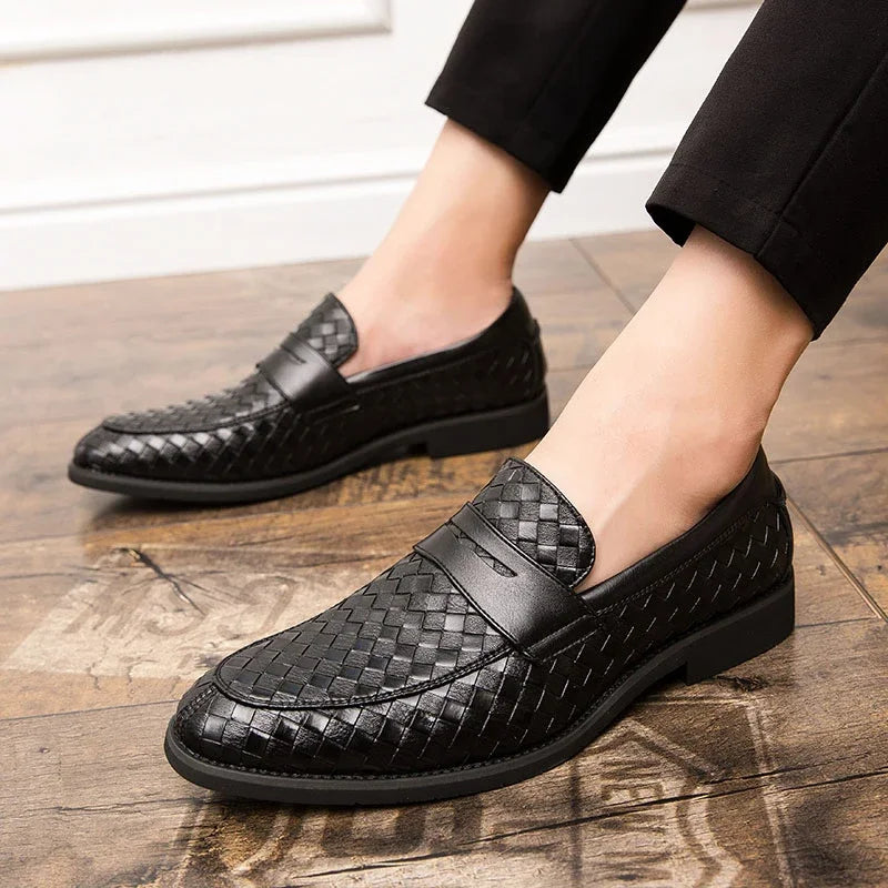 Elegante Geweven Loafers