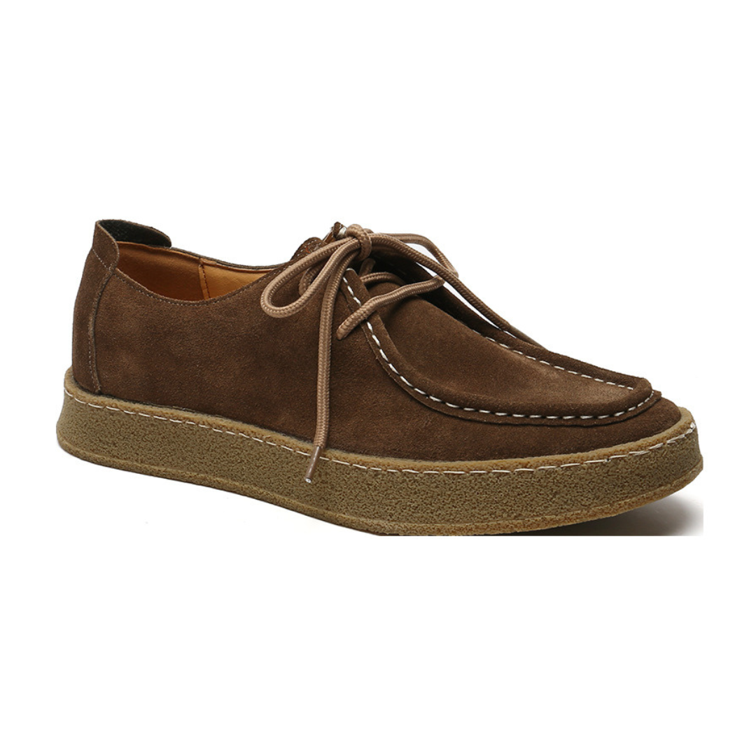 Casual suède stadsschoenen