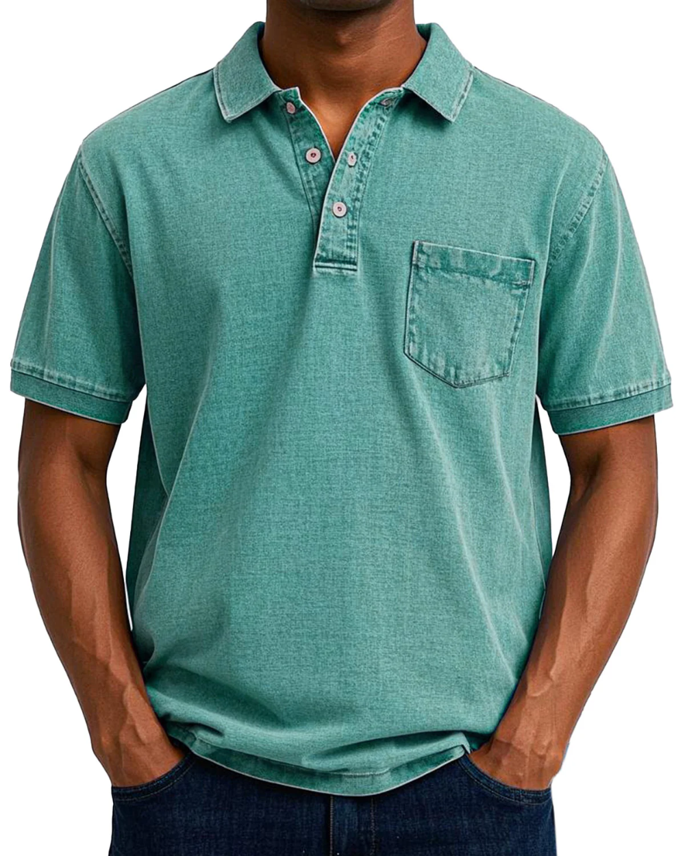 Vintage herenpolo