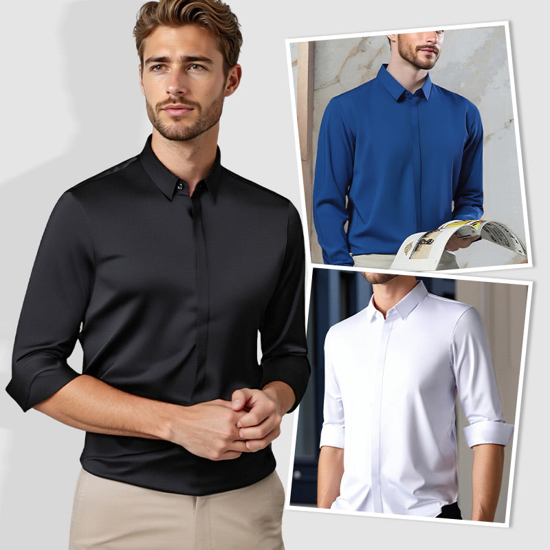 Kreukvrij Stretch Shirt