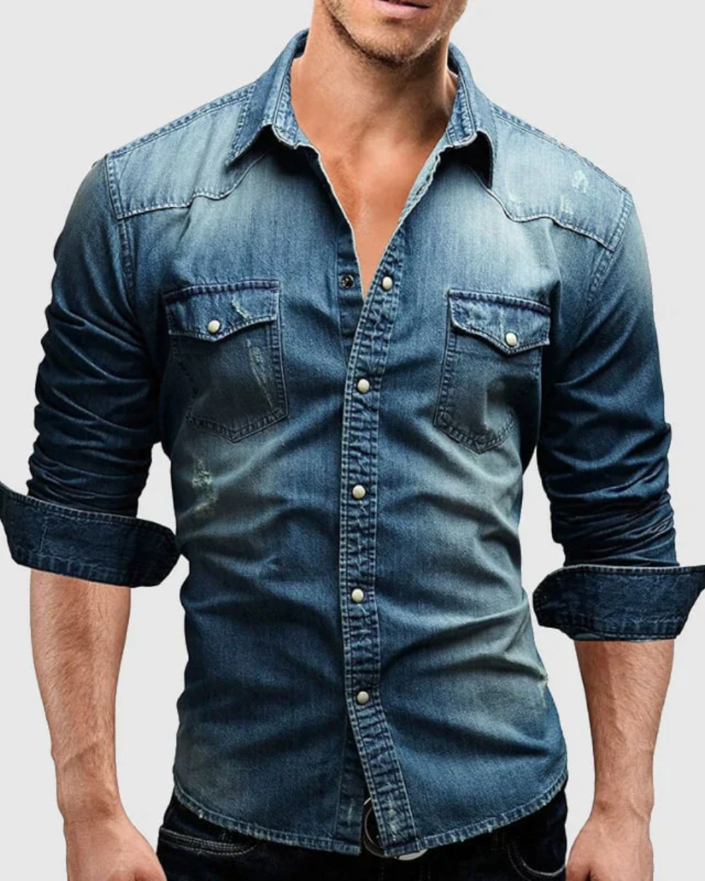 Denim shirt