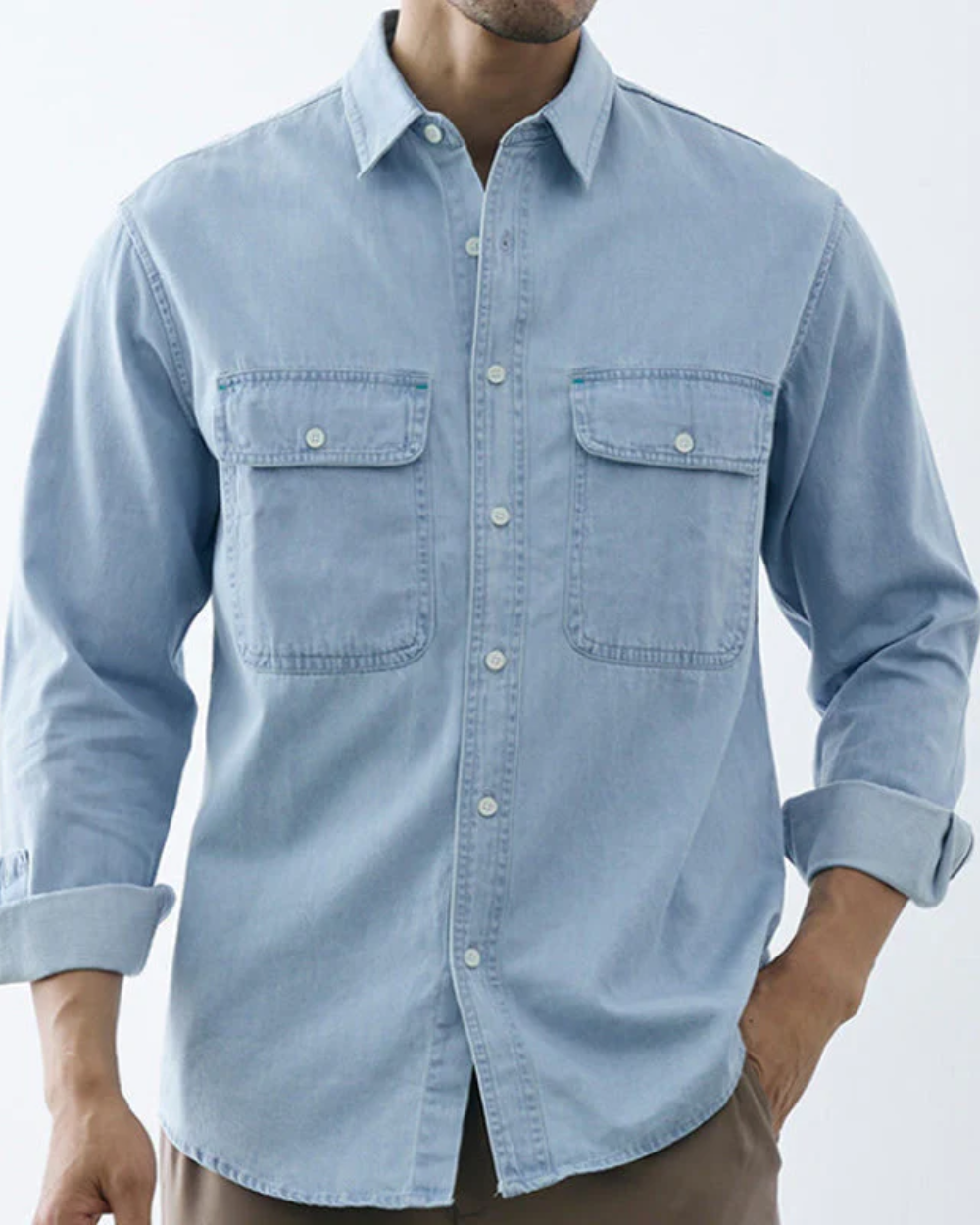 Klassiek denim shirt