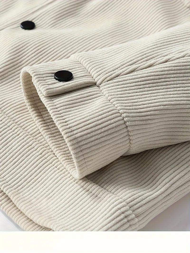 Elegant Corduroy Jasje