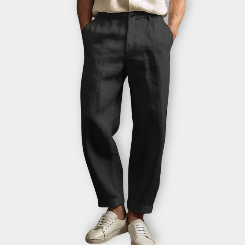 Casual linnen broek