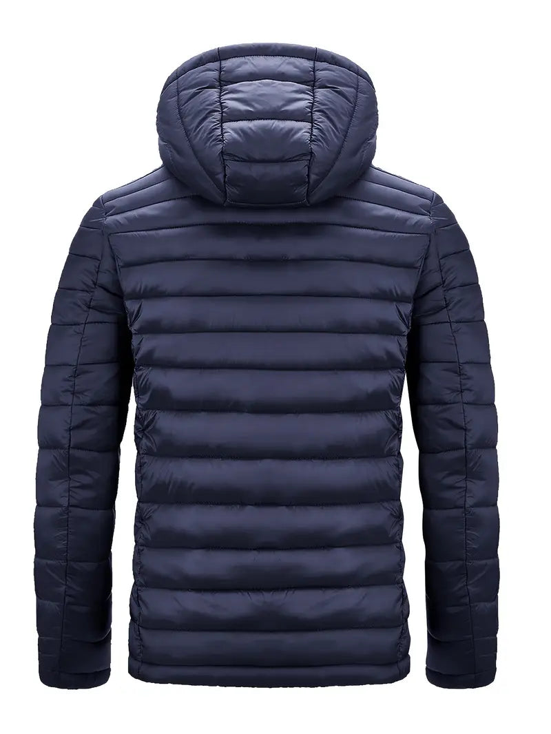 Elegante jas met capuchon