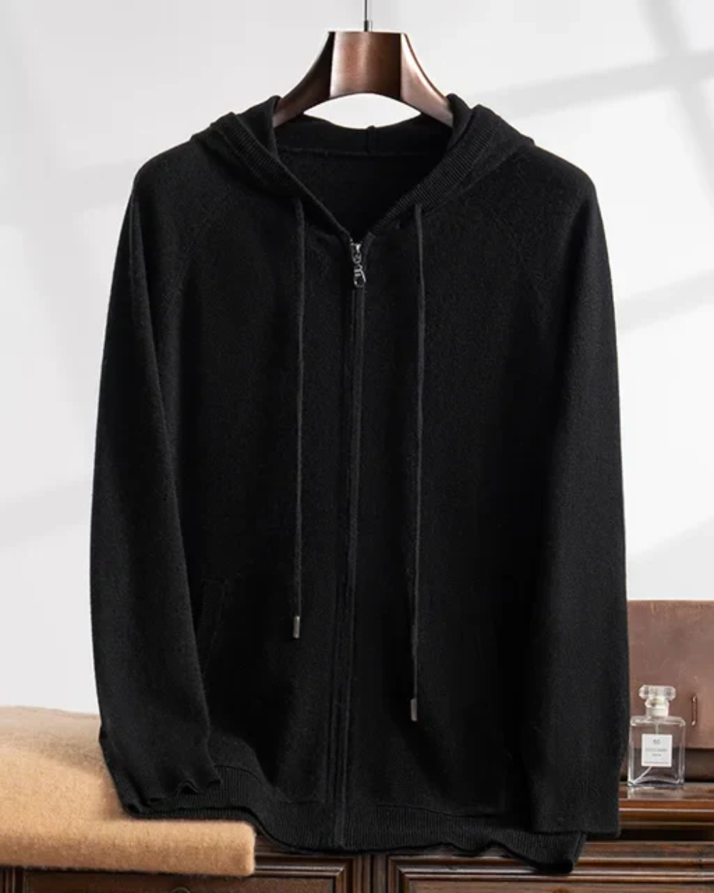Courchevel Kasjmier vest met capuchon