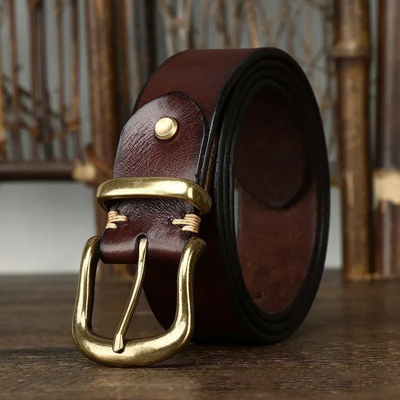 Leren riem