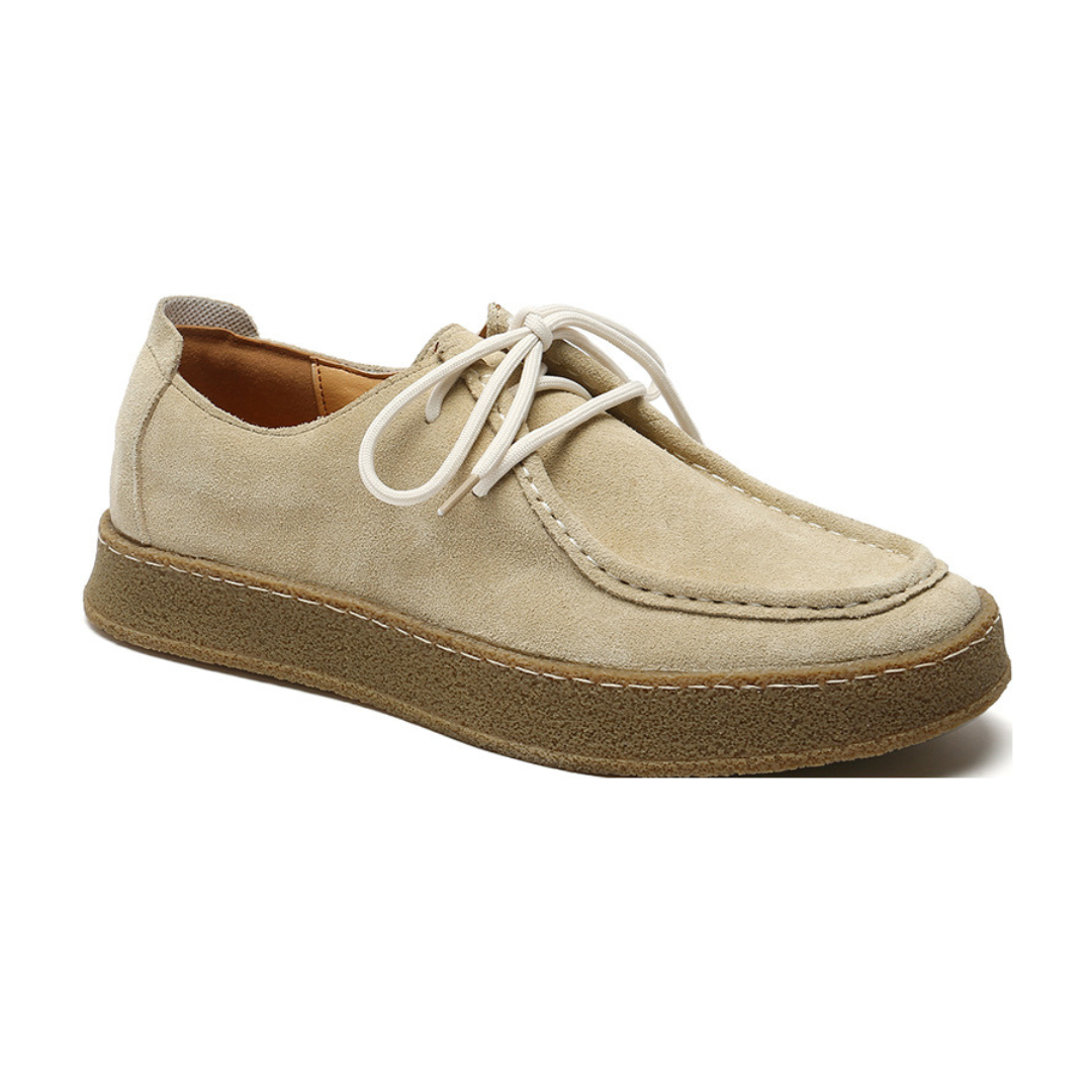 Casual suède stadsschoenen