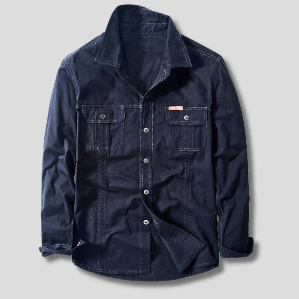 Katoenen Cargo Shirt