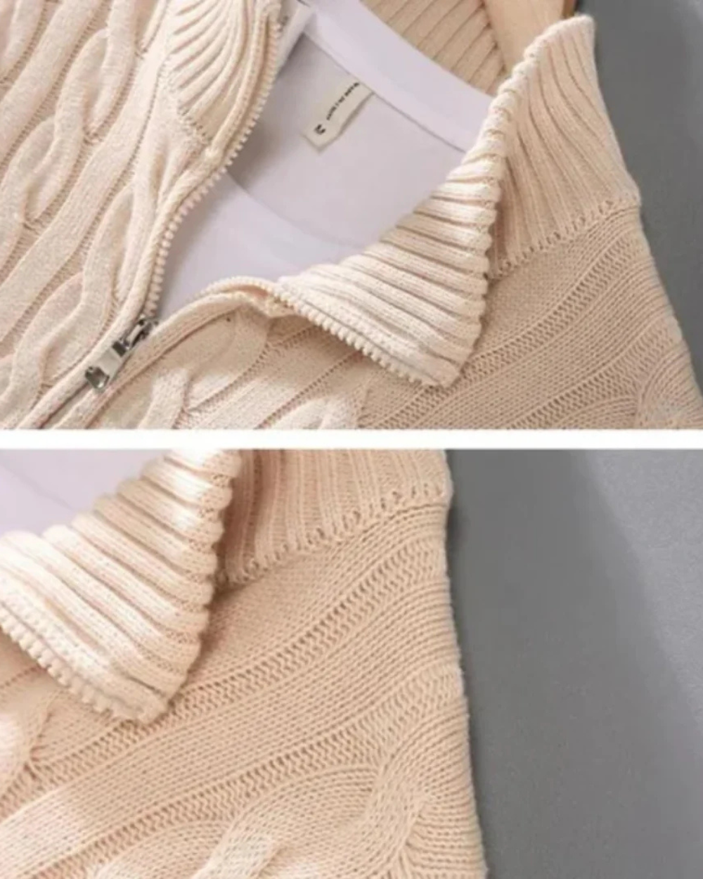 Pietro Sweater Halve Ritssluiting