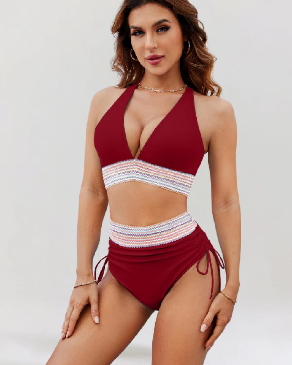 Buik bedekkende bikini