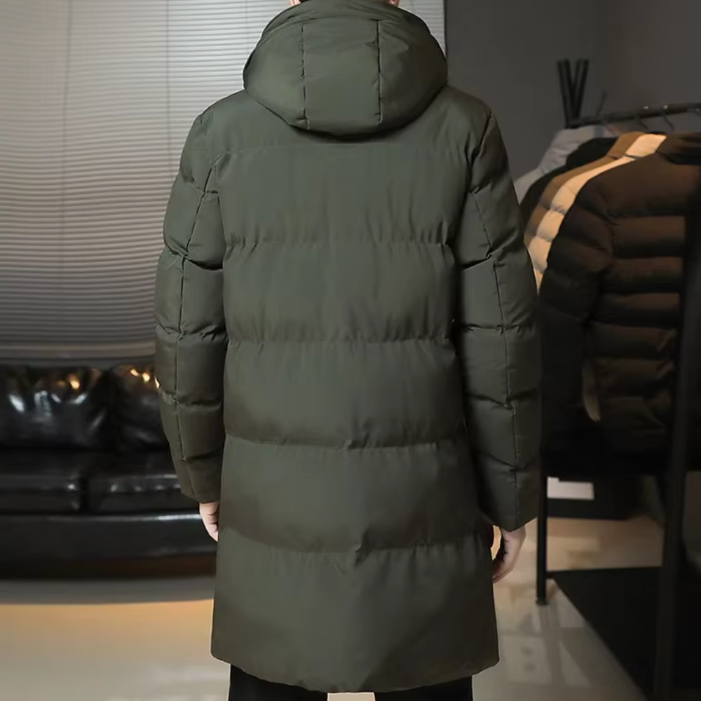 Elegante lange winterjas