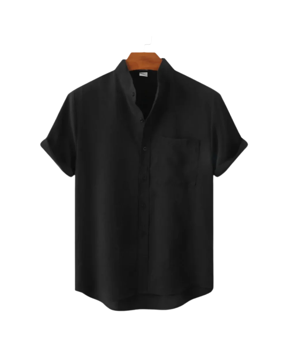 Venetië Linnen Shirt Met Korte Mouwen