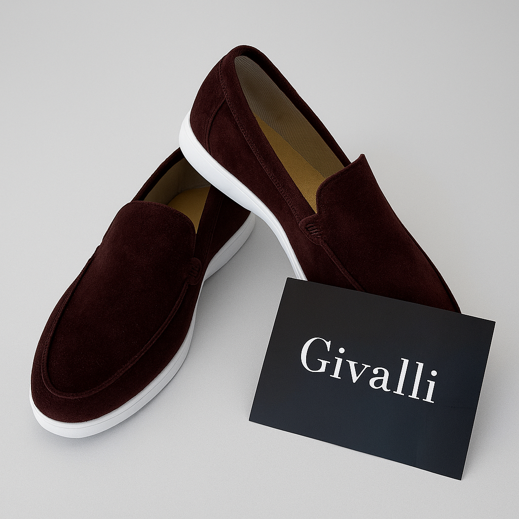 Elegante suède loafers