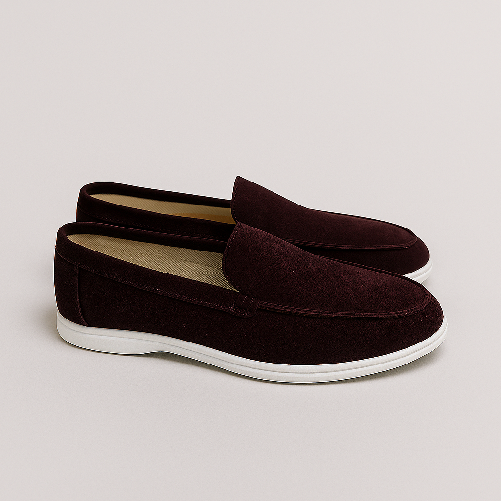 Elegante suède loafers