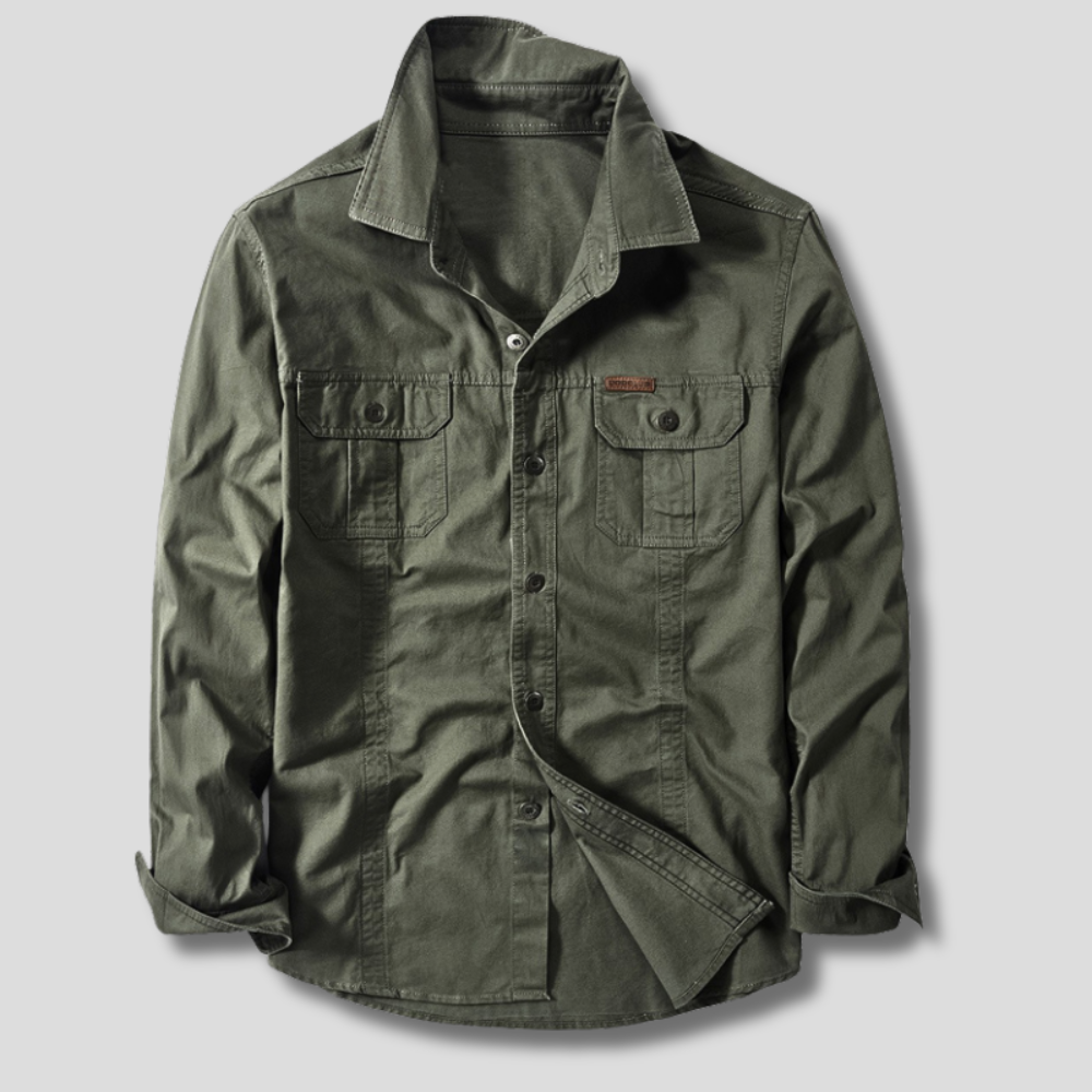 Katoenen Cargo Shirt