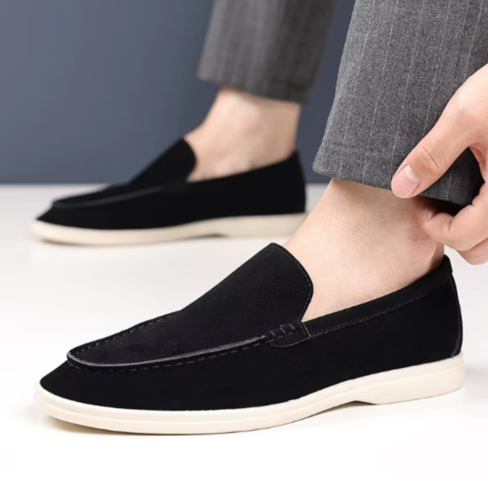 Klassieke suède Loafers