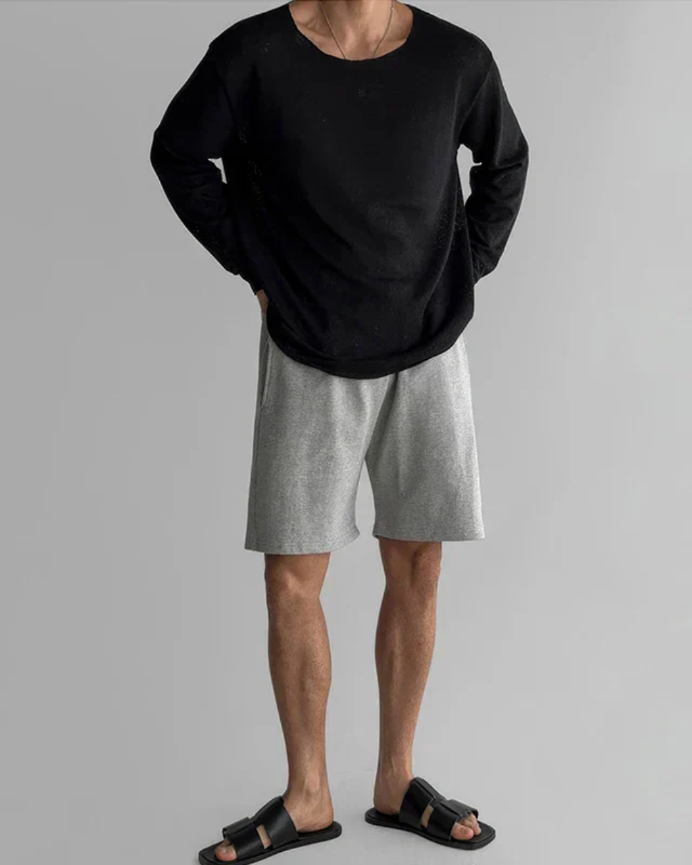 Casual gebreid T-shirt